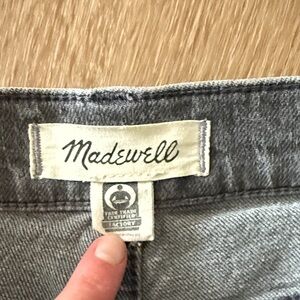 Madewell Jeans Gray Wash Women's Straight Leg Denim Jeans Sz. 26